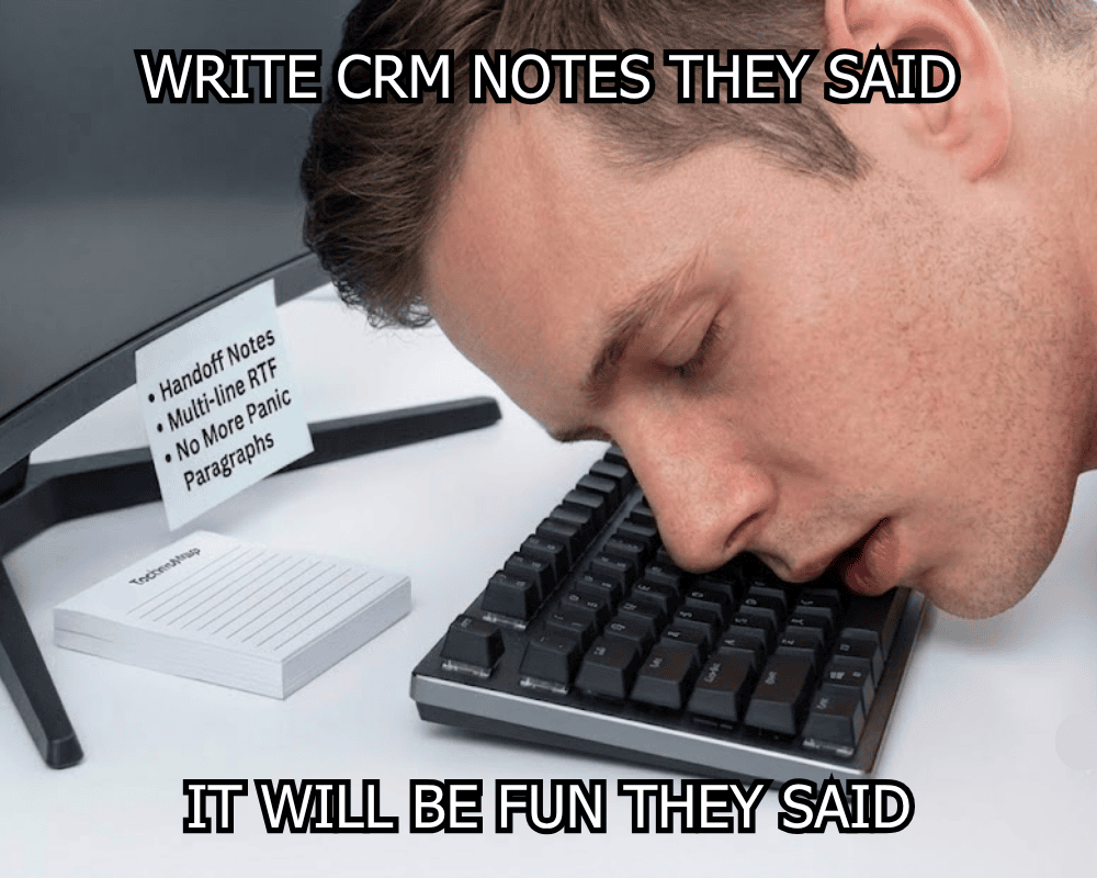 Zoho CRM Rich Text Notes and Rich Text Fields: Formatting Upgrade